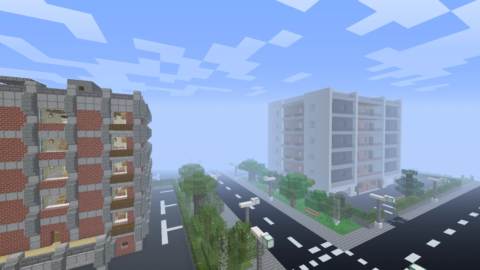 Superflat City, Карты, Minecraft