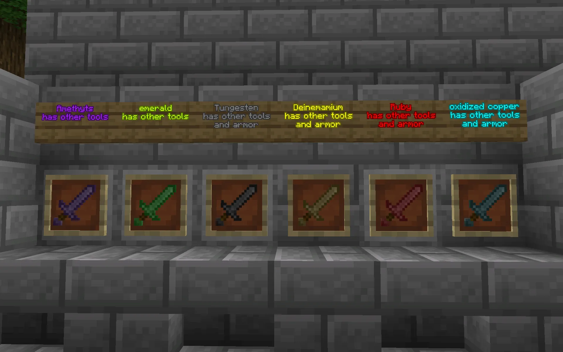 Sorvia (Cancelled), Моды, Minecraft