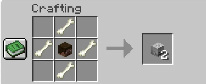 Mob Head Recipe — скриншот 4 (Моды, Minecraft)