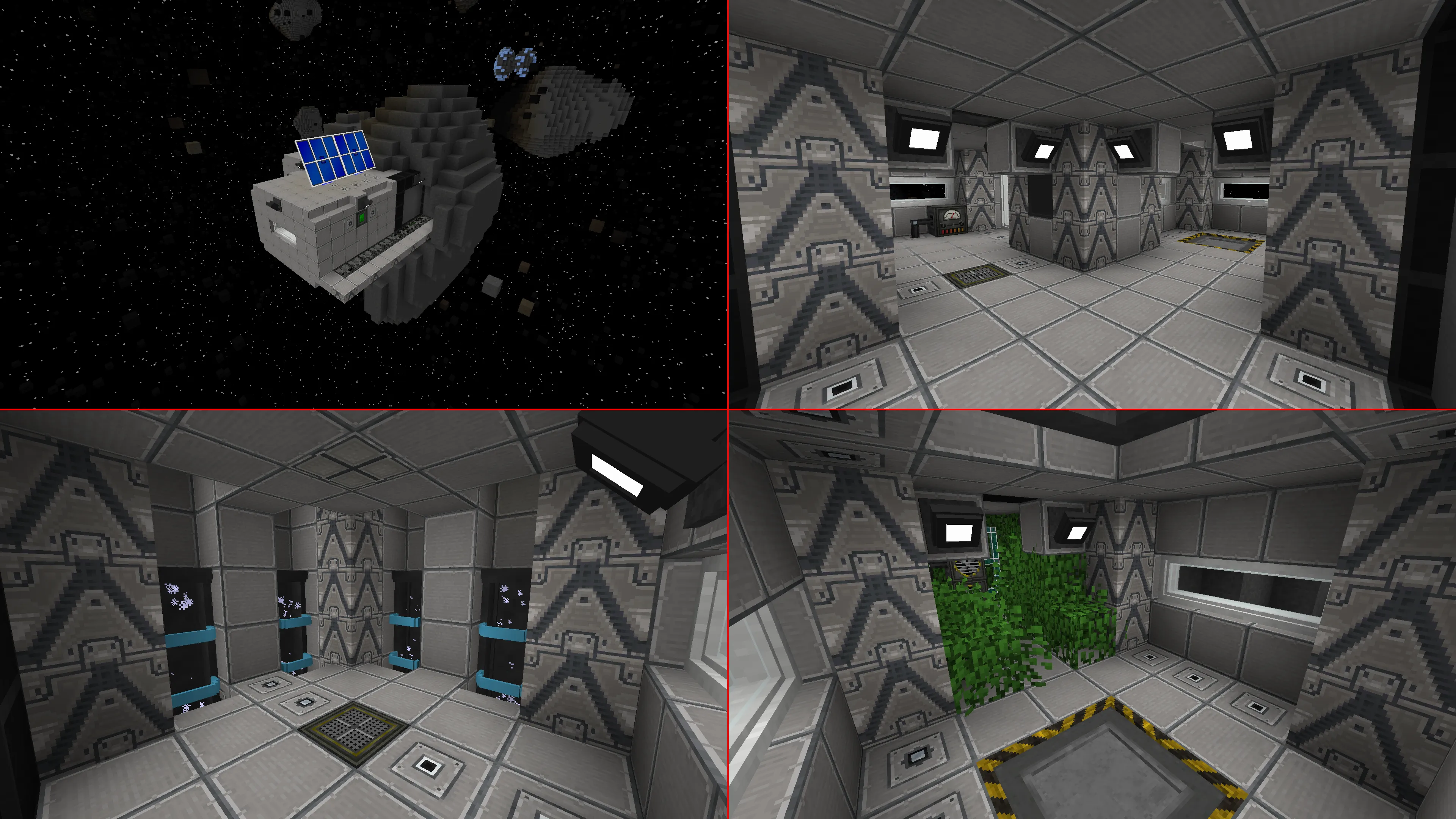 Asteroid Signs — скриншот 7 (Модпаки, Minecraft)