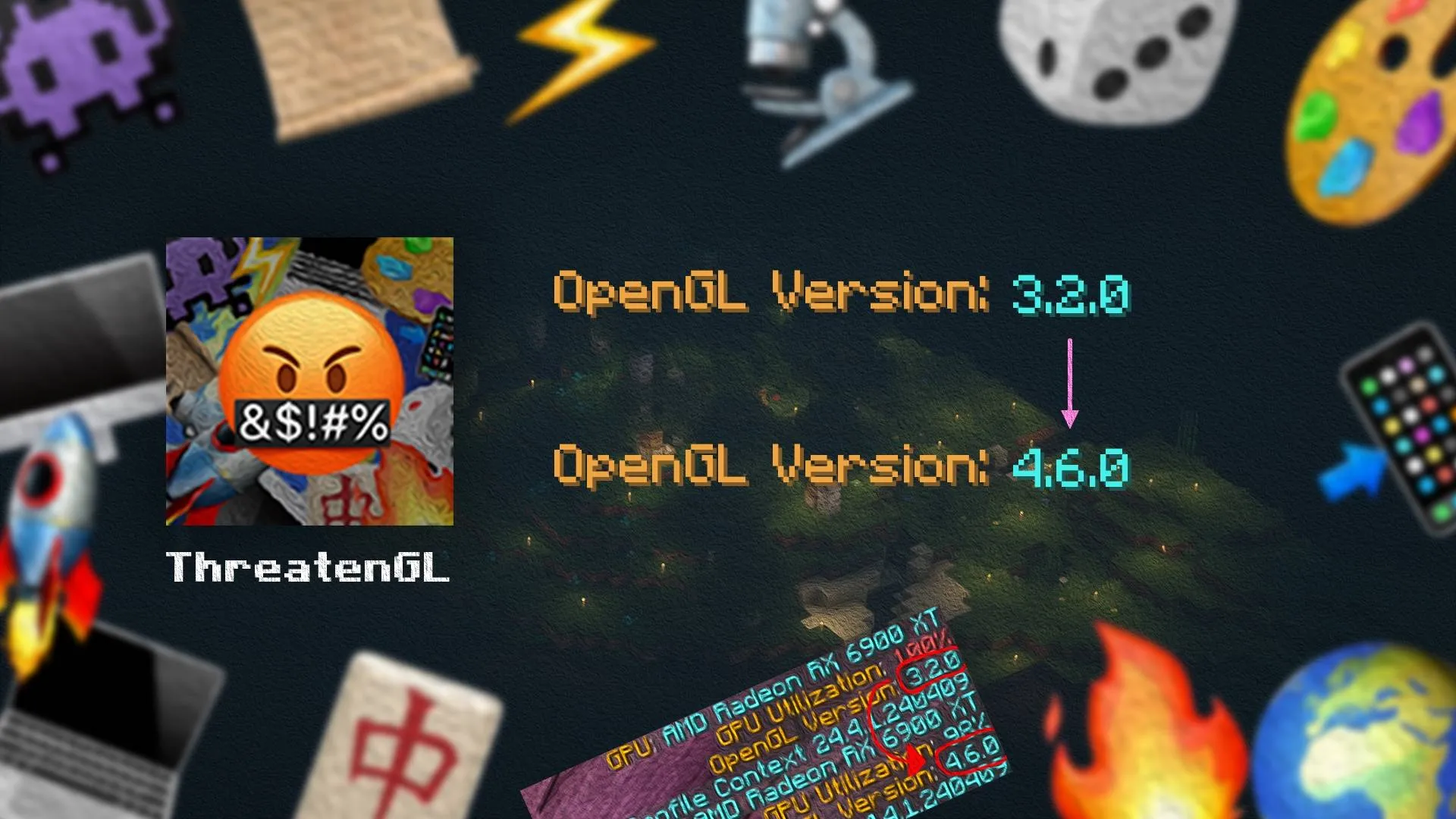 ThreatenGL, Моды, Minecraft