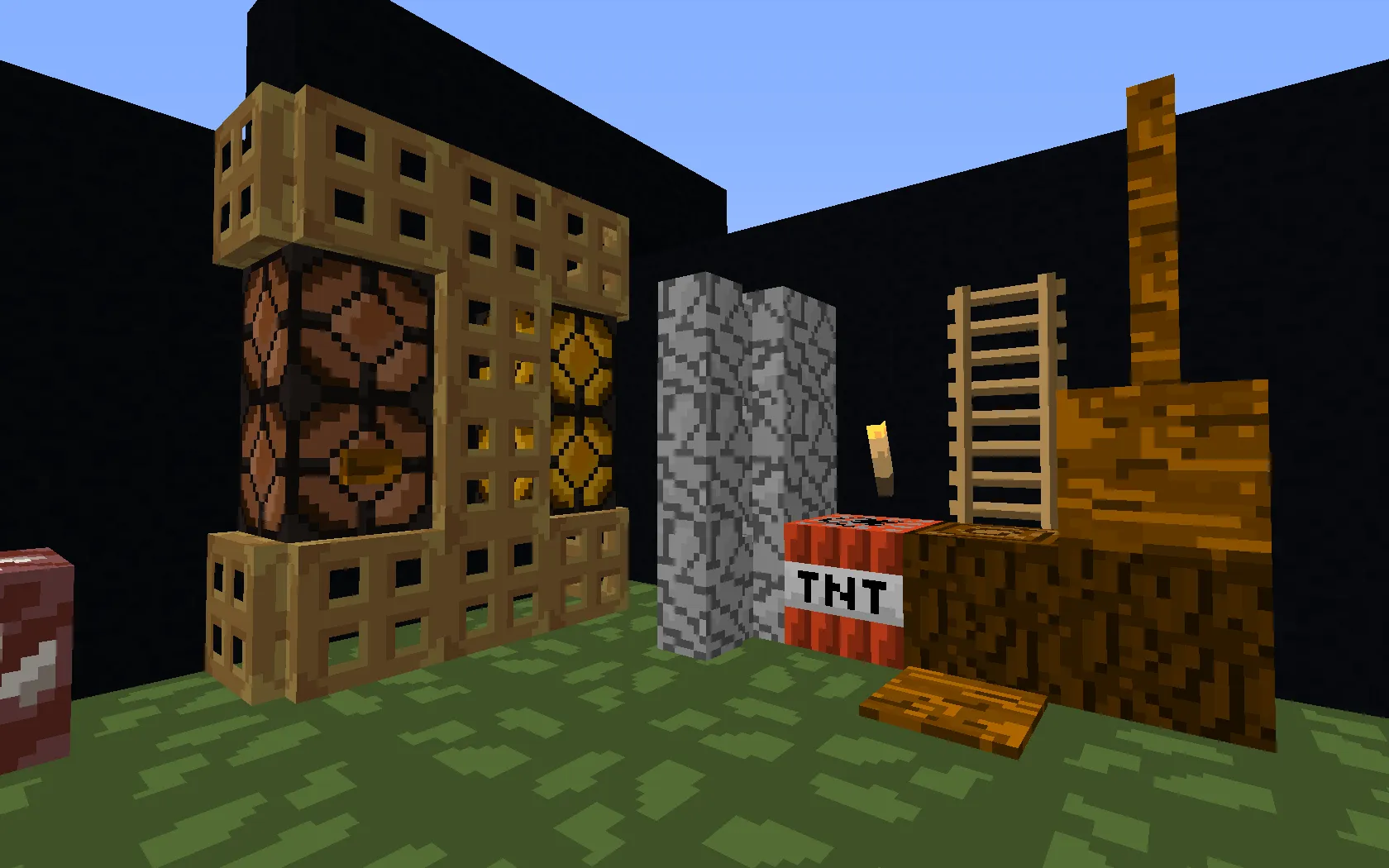 Blue Ice Cream, Текстуры, Minecraft