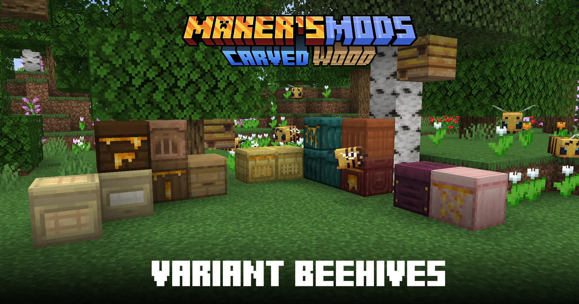 Carved Wood, Моды, Minecraft