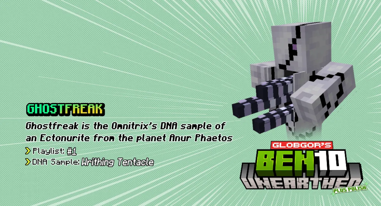 Ben 10: Unearthed, Моды, Minecraft