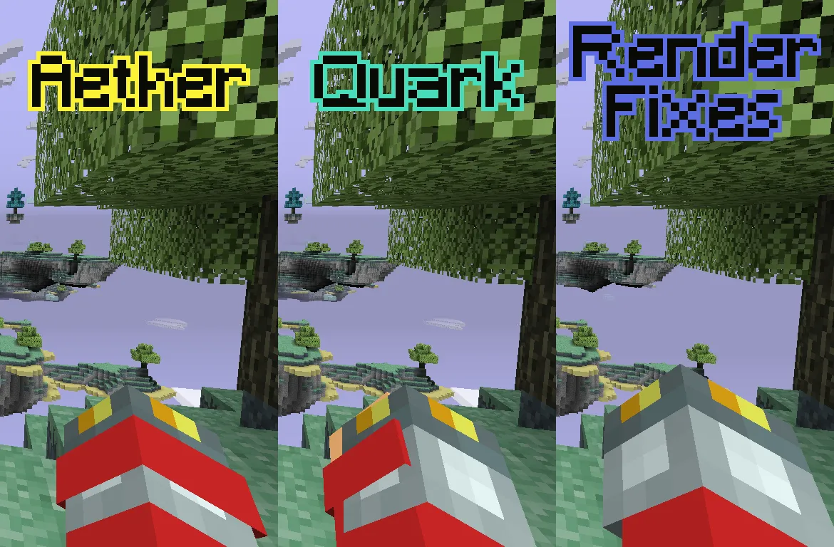 Aether Render Fixes, Моды, Minecraft