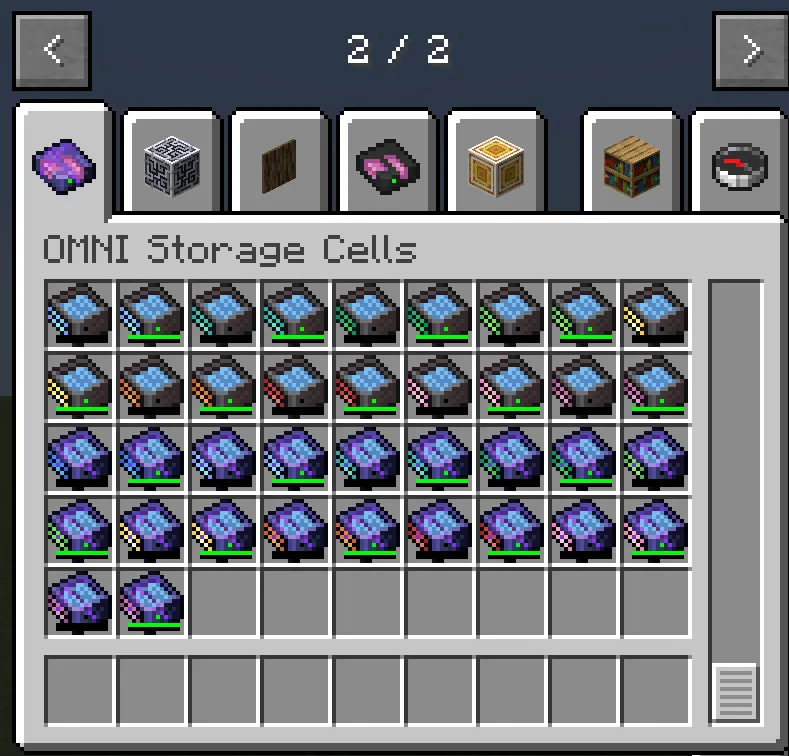 OMNI Cells, Моды, Minecraft