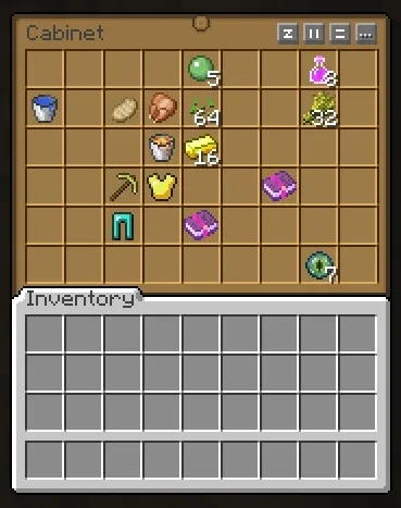 Diegetic GUI for RLCraft — скриншот 8 (Текстуры, Minecraft)