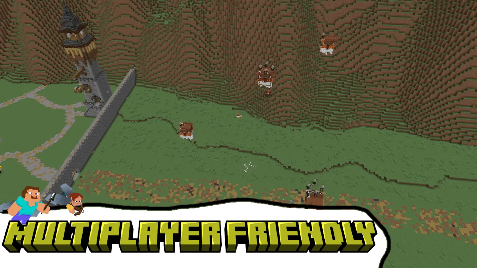 Wing Guard - Spear Minigame — скриншот 1 (Карты, Minecraft)