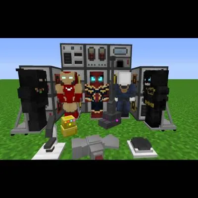 Superhero's Unleashed — скриншот 6 (Модпаки, Minecraft)