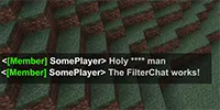 ChatFilter — скриншот 1 (Плагины, Minecraft)