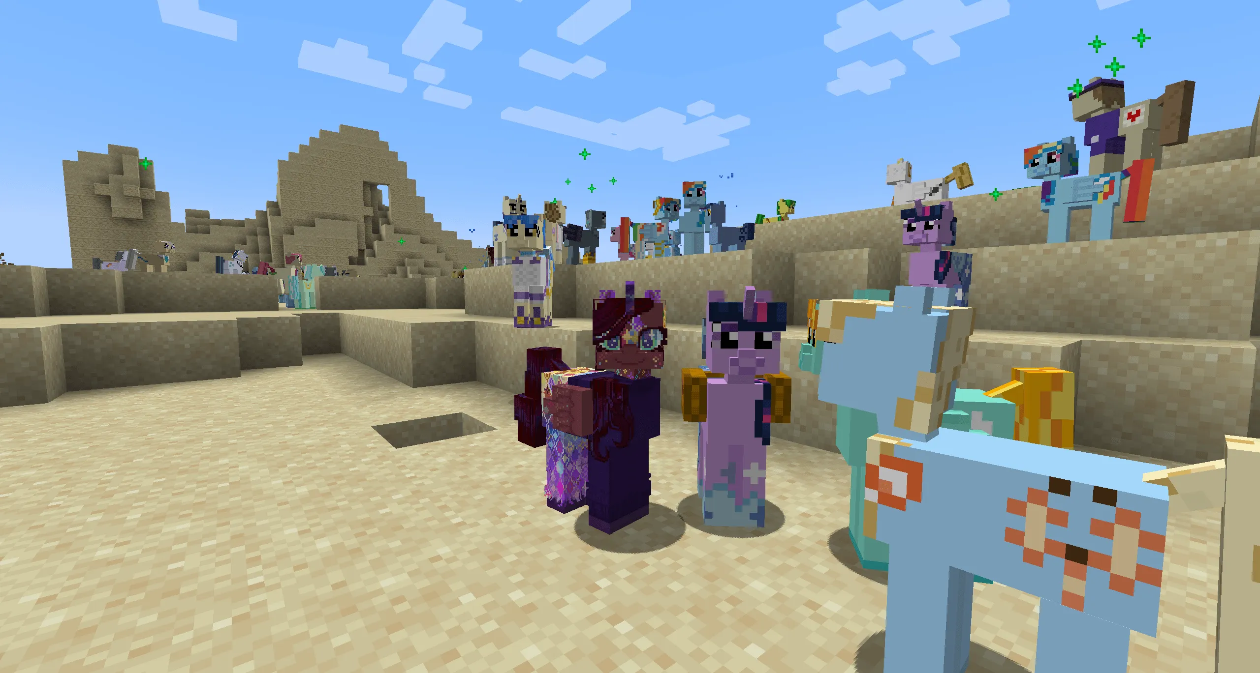 Mine Little Pony -  Ponycraft's Lives & Tails!, Моды, Minecraft