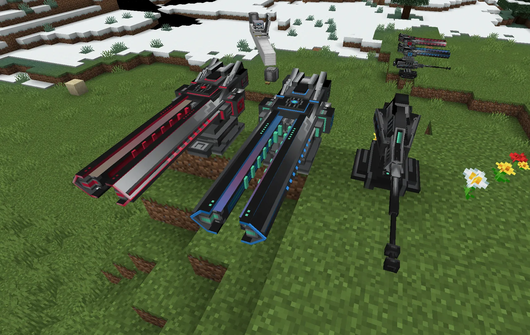 Valkyrien Space War, Моды, Minecraft