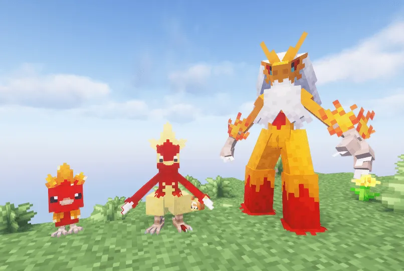 Cobblemon: Interesting Shinies — скриншот 4 (Текстуры, Minecraft)