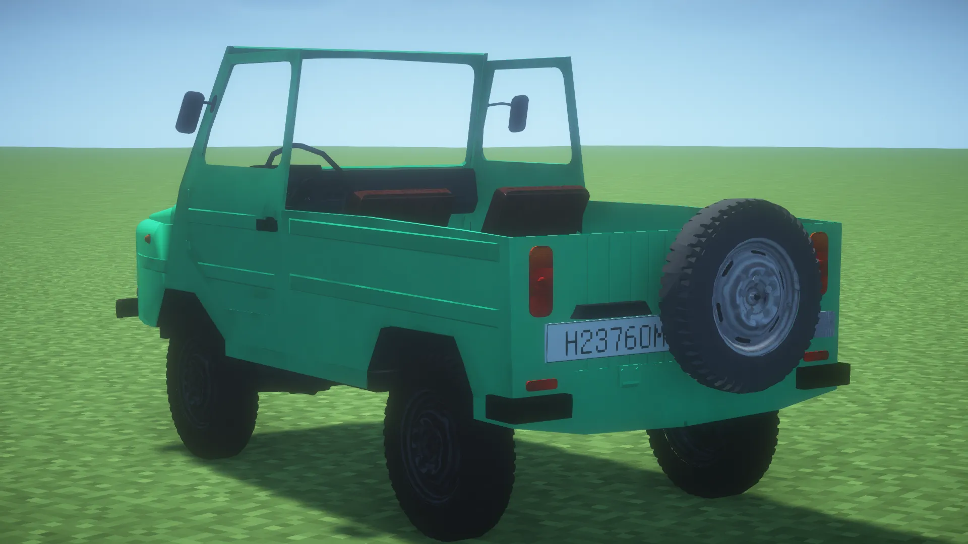 [Immersive Vehicles] LuAZ car pack — скриншот 1 (Моды, Minecraft)