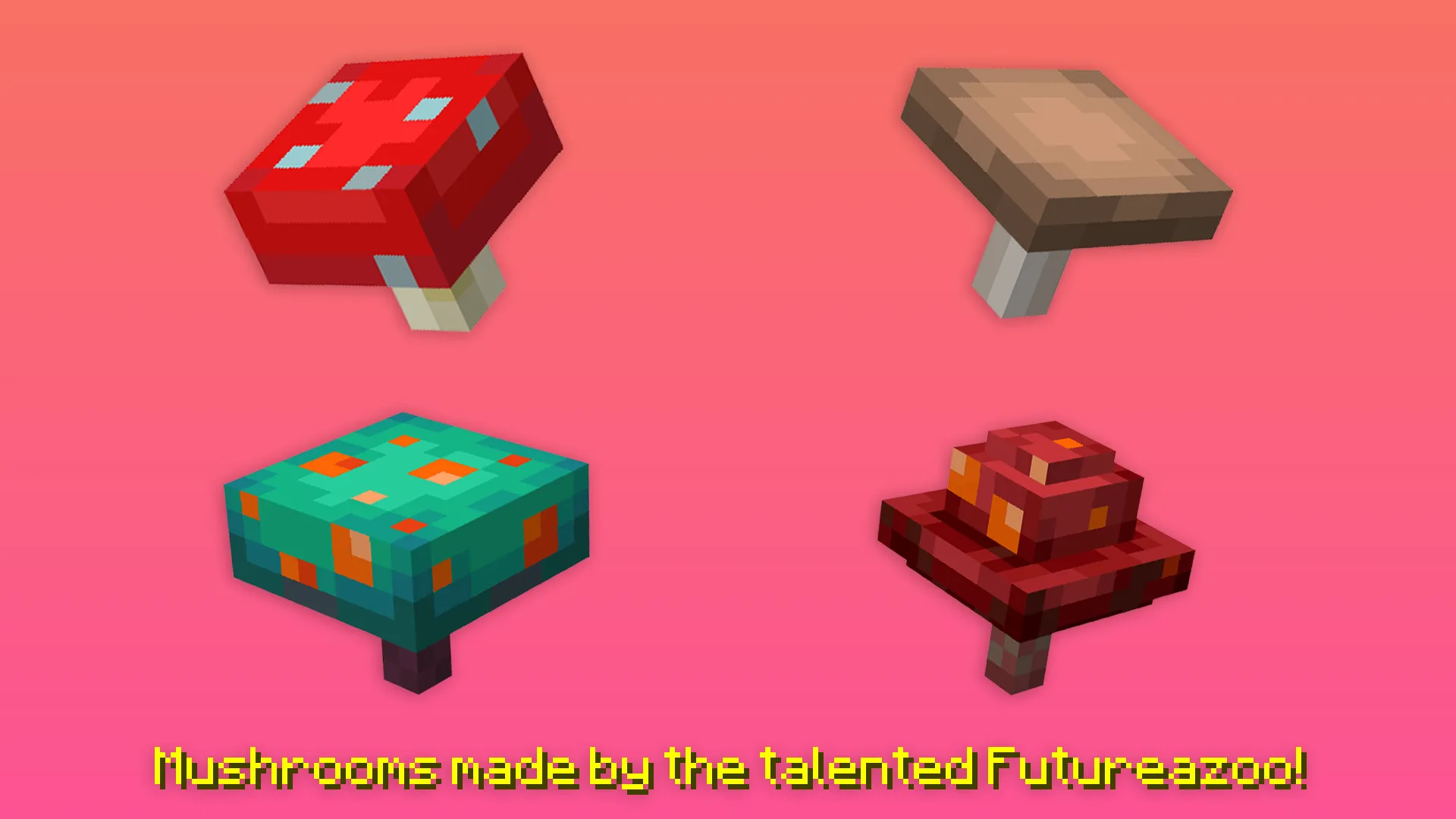 Fresh Flowers and Plants, Текстуры, Minecraft