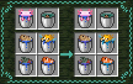 Bucket Hues, Текстуры, Minecraft