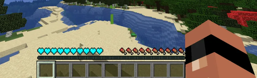 Turquoise Hearts Blue — скриншот 3 (Текстуры, Minecraft)