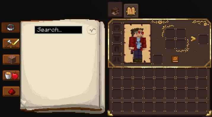 Mythbound - GUI — скриншот 1 (Текстуры, Minecraft)