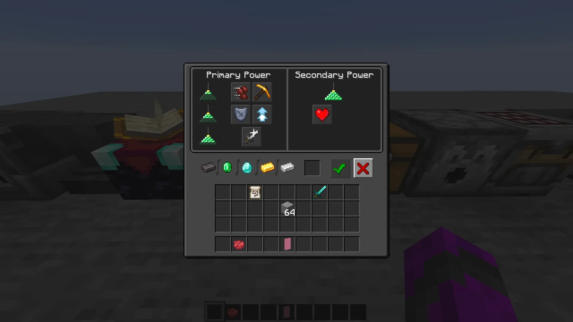 Shady's Dark Okami GUI — скриншот 18 (Текстуры, Minecraft)