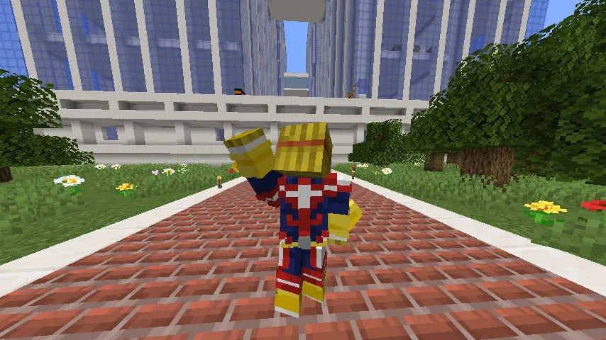 Quirks Unchained (My Hero Academia) — скриншот 2 (Моды, Minecraft)