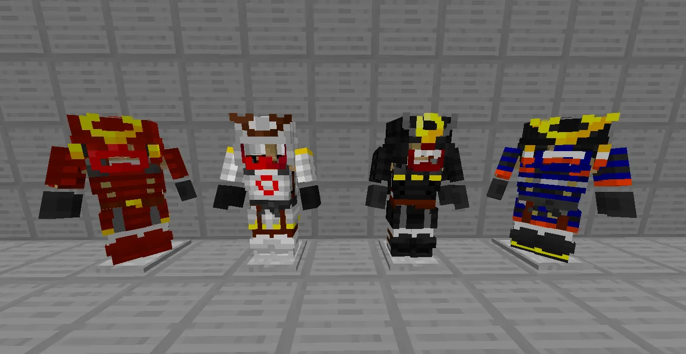 zeta armor, Моды, Minecraft