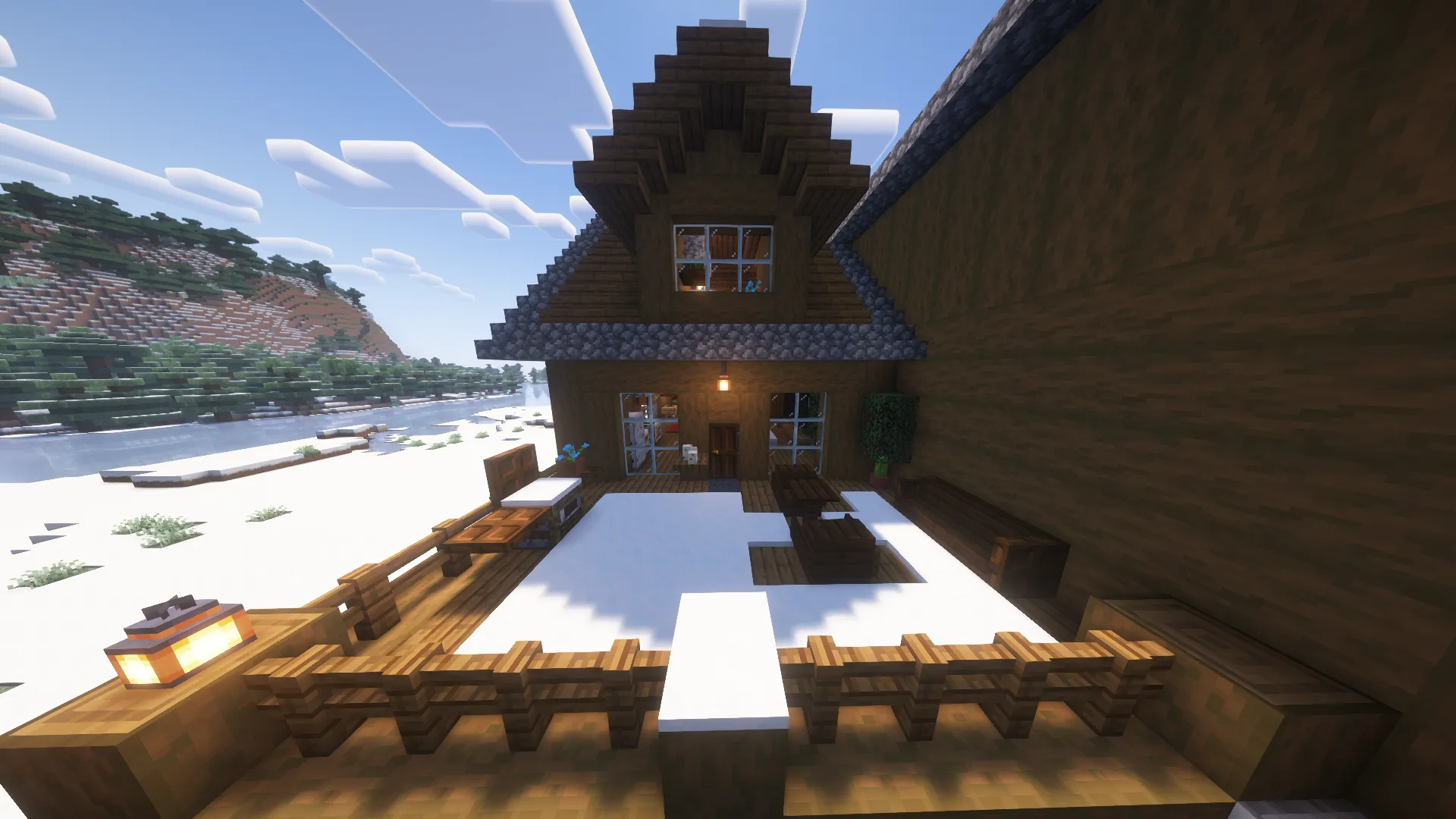 Snowy Villager Hotel — скриншот 3 (Моды, Minecraft)