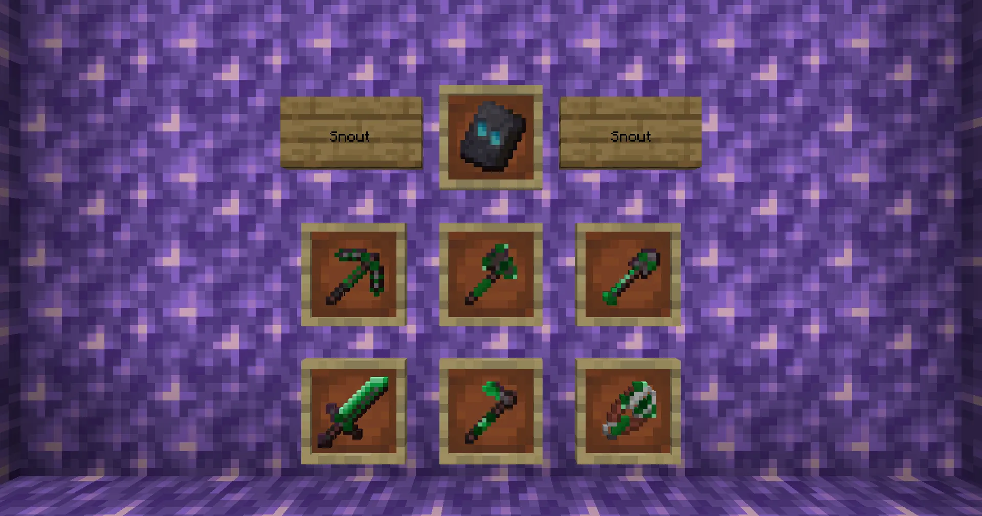Trims on Tools, Моды, Minecraft
