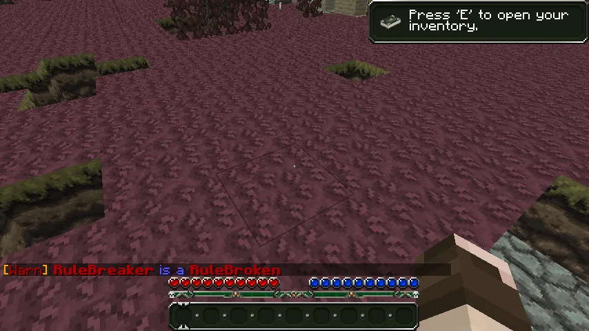 Warn 'a' Brother — скриншот 1 (Плагины, Minecraft)