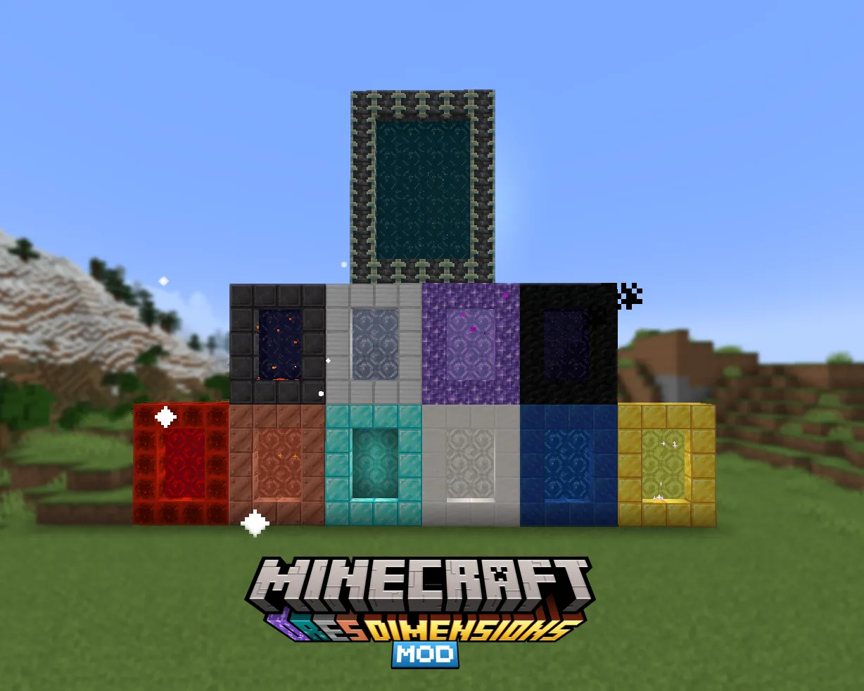 Ores Dimensions — скриншот 1 (Моды, Minecraft)