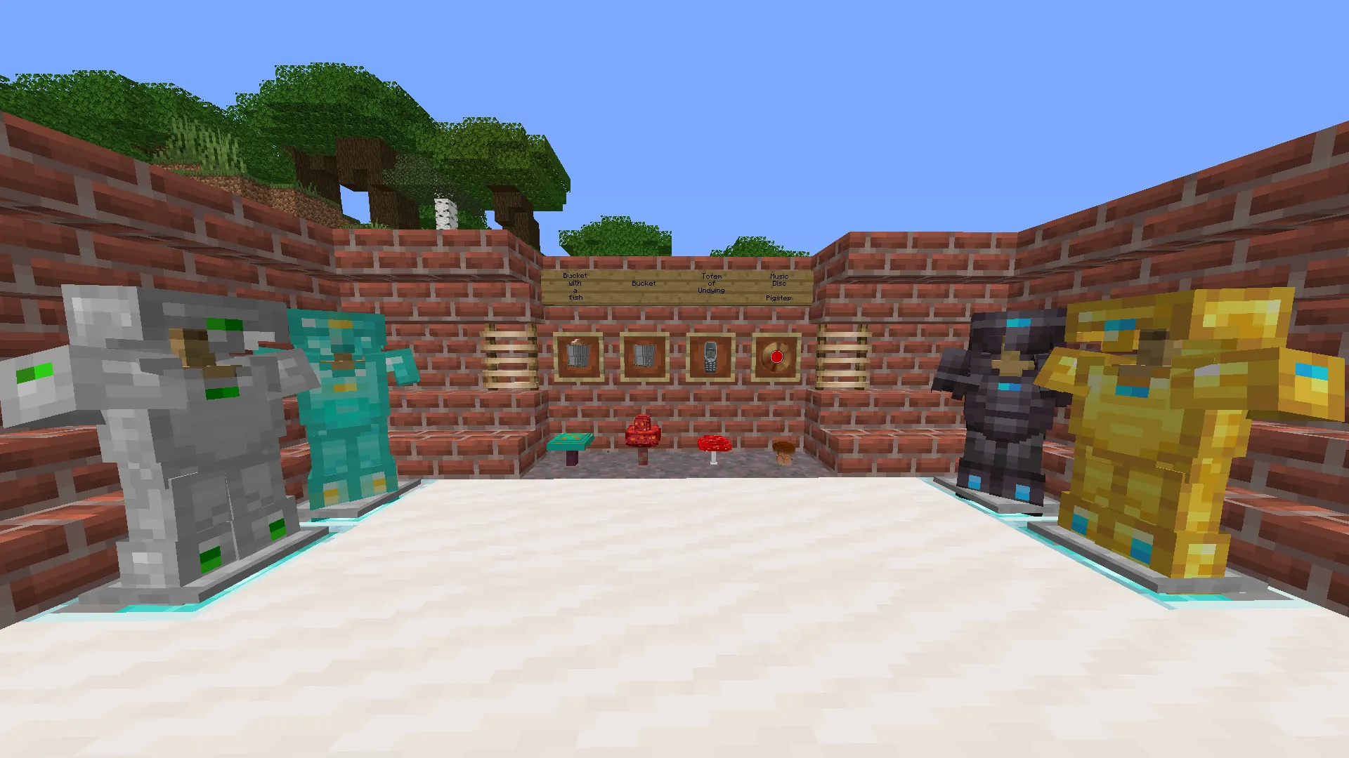 RedMoon, Текстуры, Minecraft