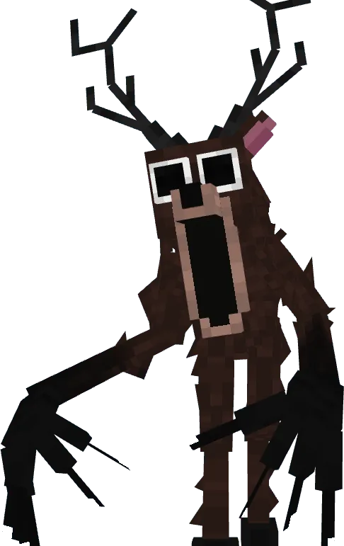 The Deer - 99 Nights In The Forest (1/5) by ZZiggs — скриншот 1 (Моды, Minecraft)
