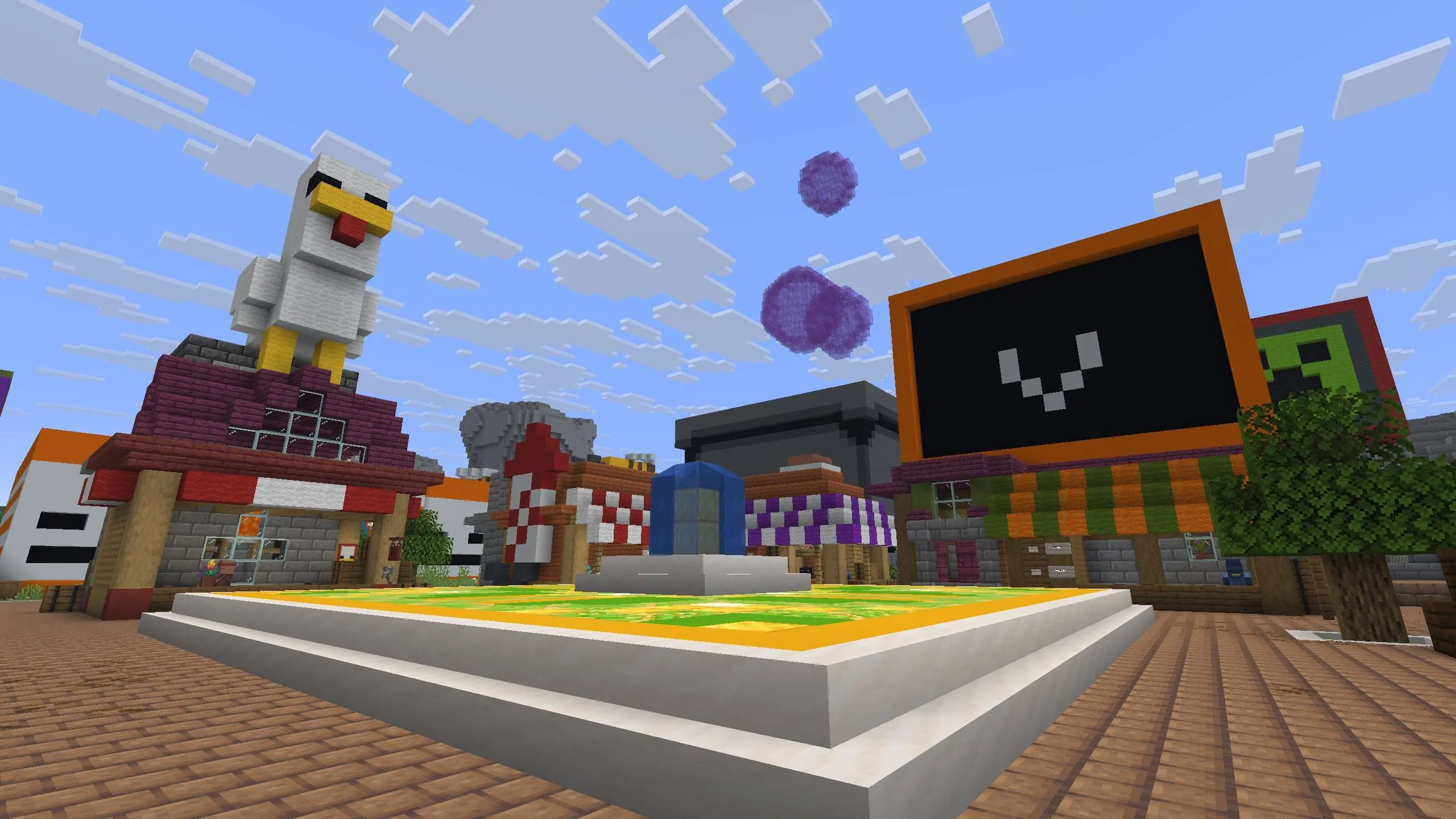 Voxel Park, Карты, Minecraft