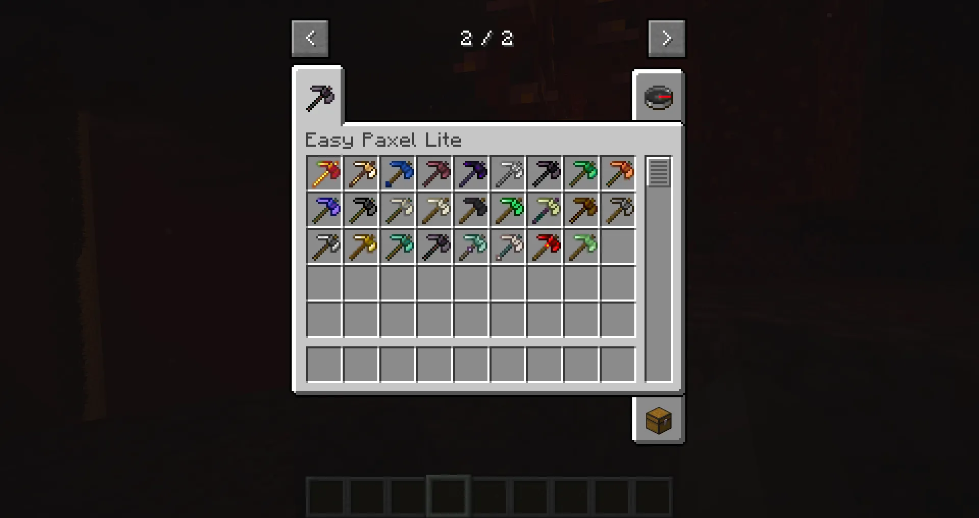 Colds: Easy Paxel (Lite) (FORGE), Моды, Minecraft