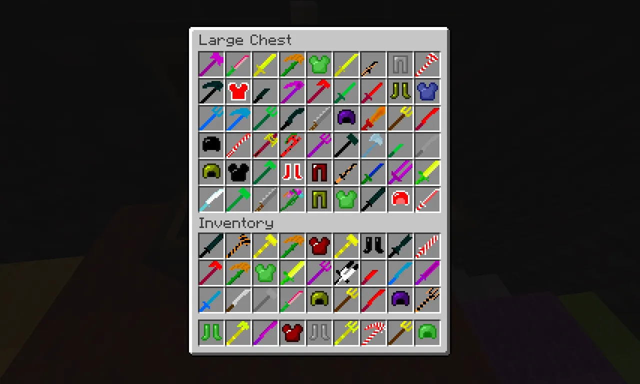 Crazy Weapons RPG, Моды, Minecraft