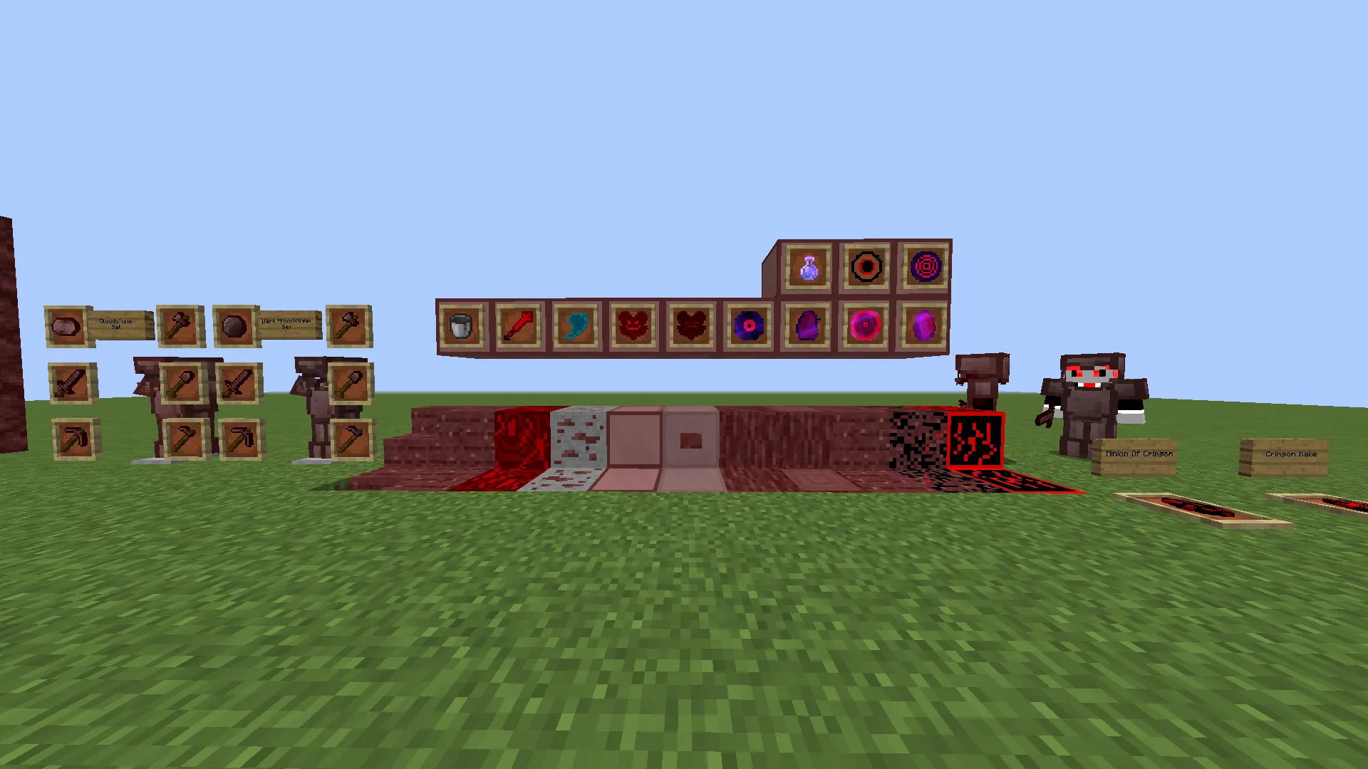 The Dark Blood, Моды, Minecraft