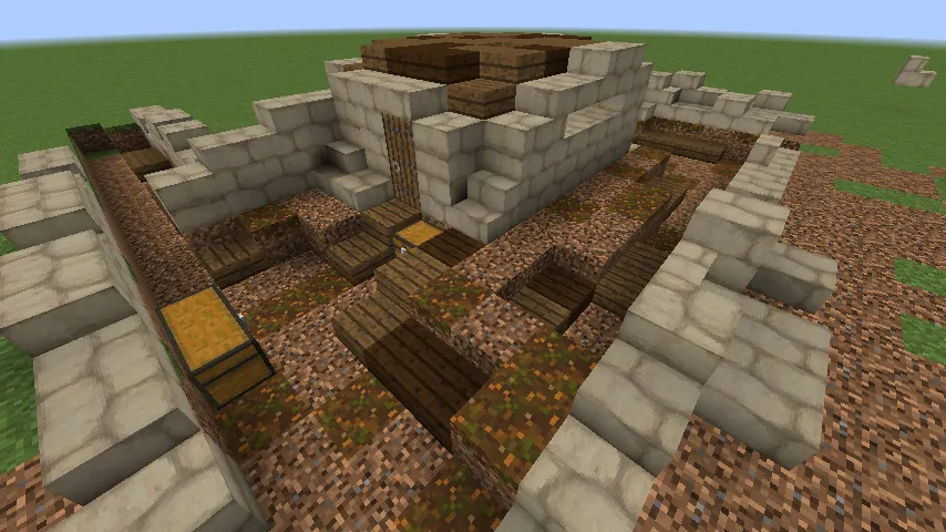 Bunker & Frontline Block kit, Моды, Minecraft