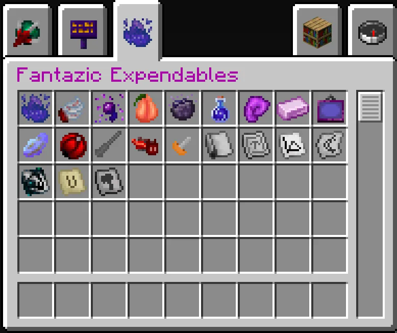 Fantazia, Моды, Minecraft