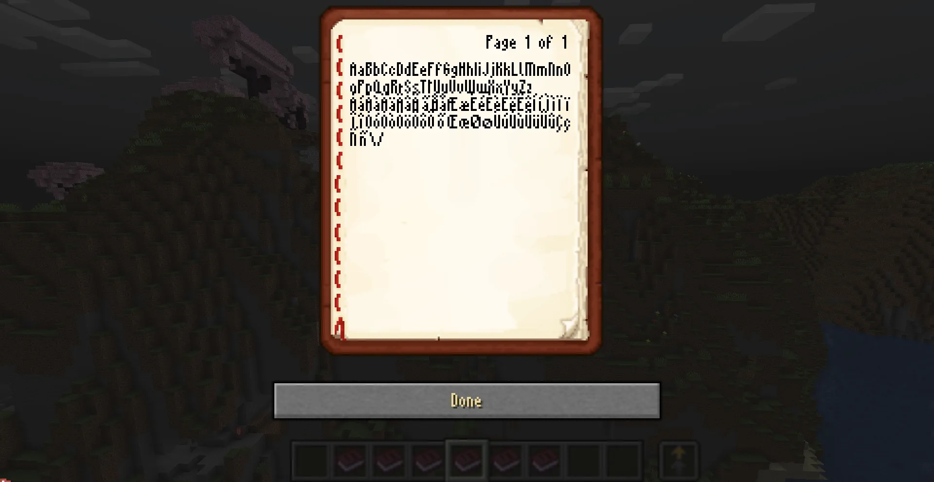 Paramita Font — скриншот 4 (Текстуры, Minecraft)
