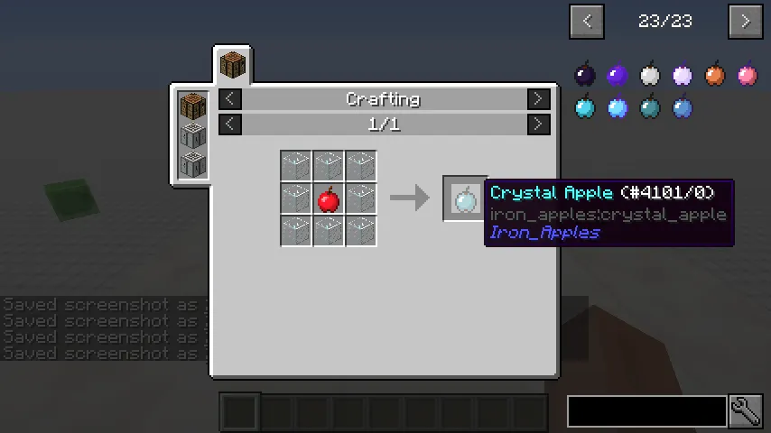 Iron Apples, Моды, Minecraft