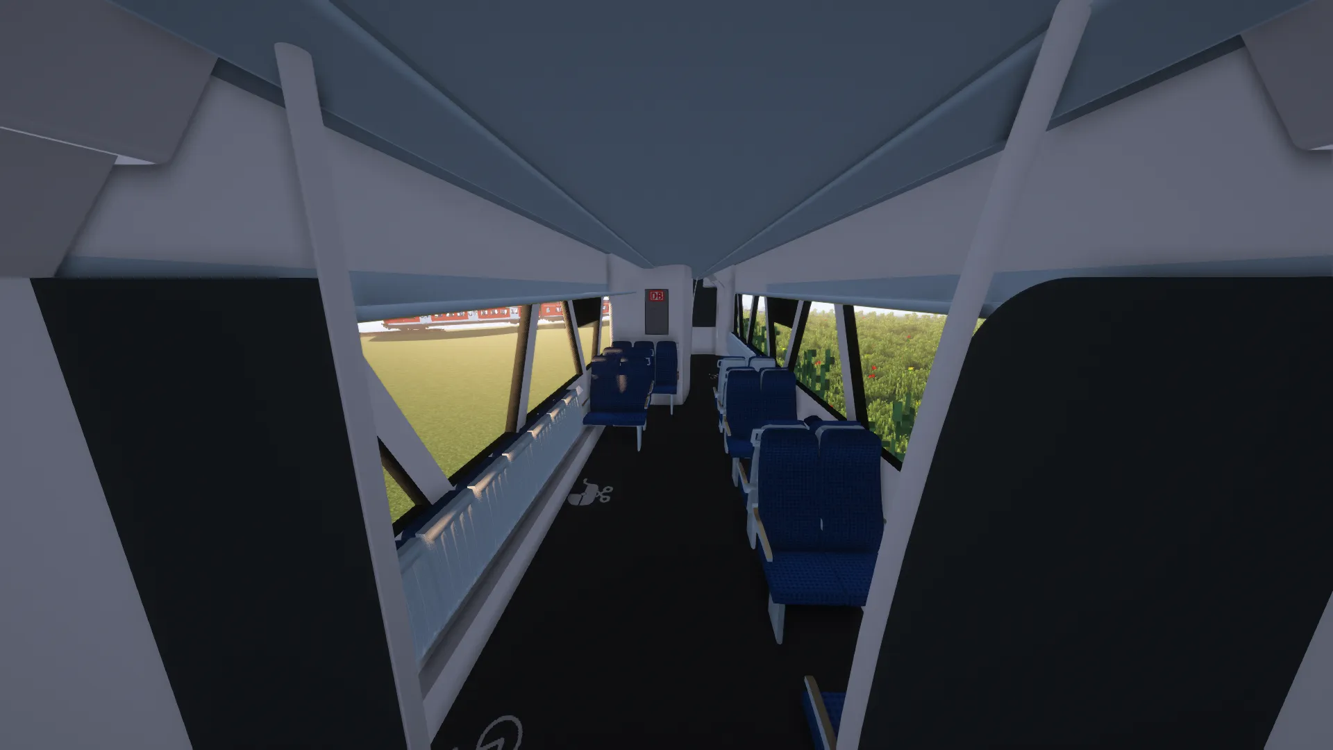 [IR/Immersive Railroading] DB BR 650/RS1 — скриншот 3 (Текстуры, Minecraft)