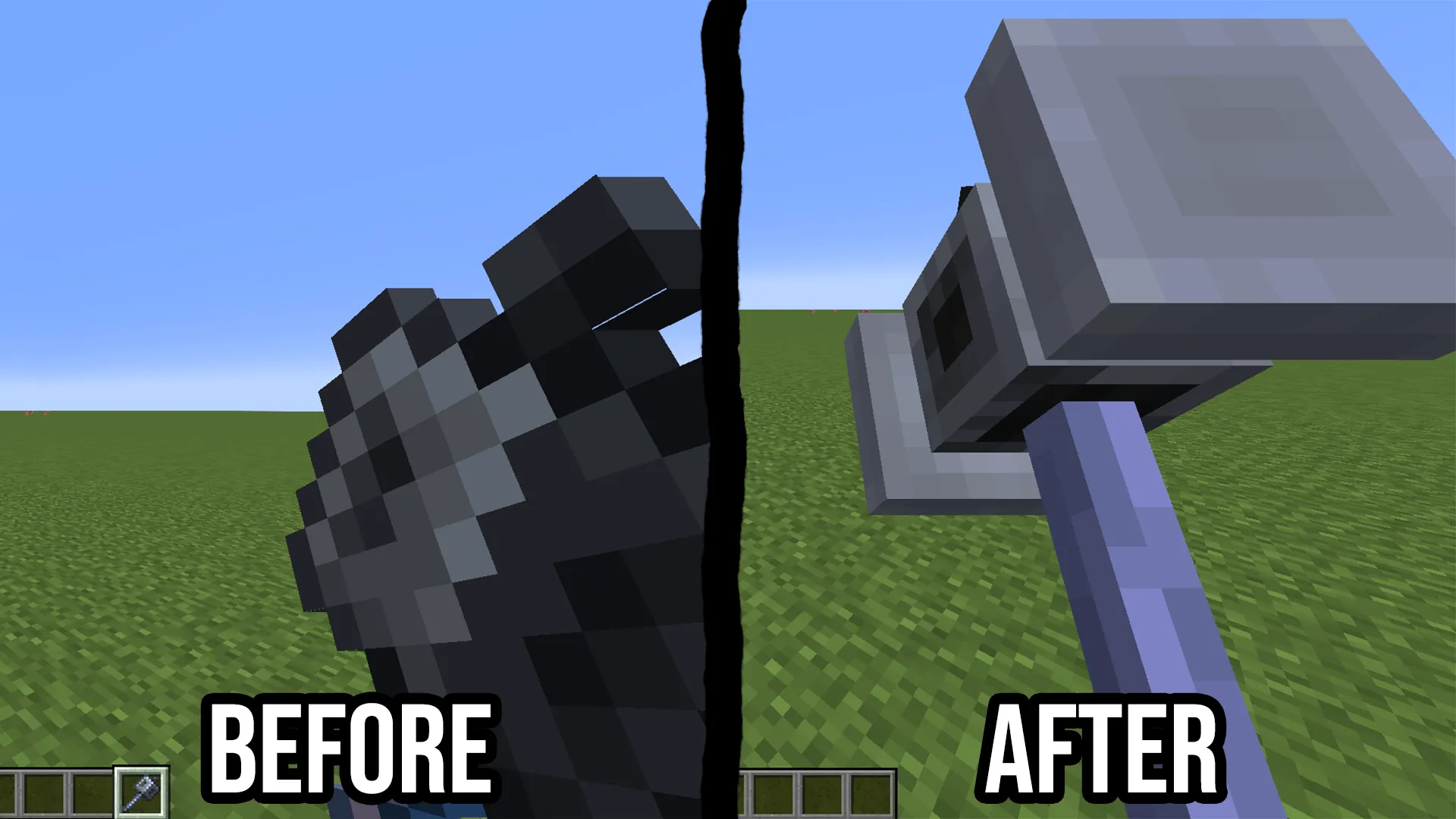 Improved Mace, Текстуры, Minecraft