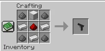 Pistol Laser Guns, Моды, Minecraft