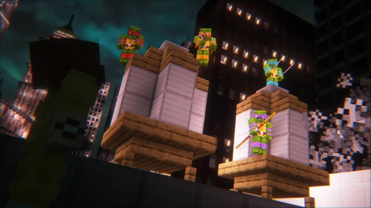 DTBs TMNT Heropack, Кастомизации, Minecraft