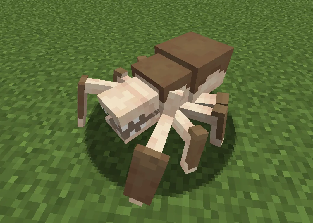 Spider Glyphids, Текстуры, Minecraft