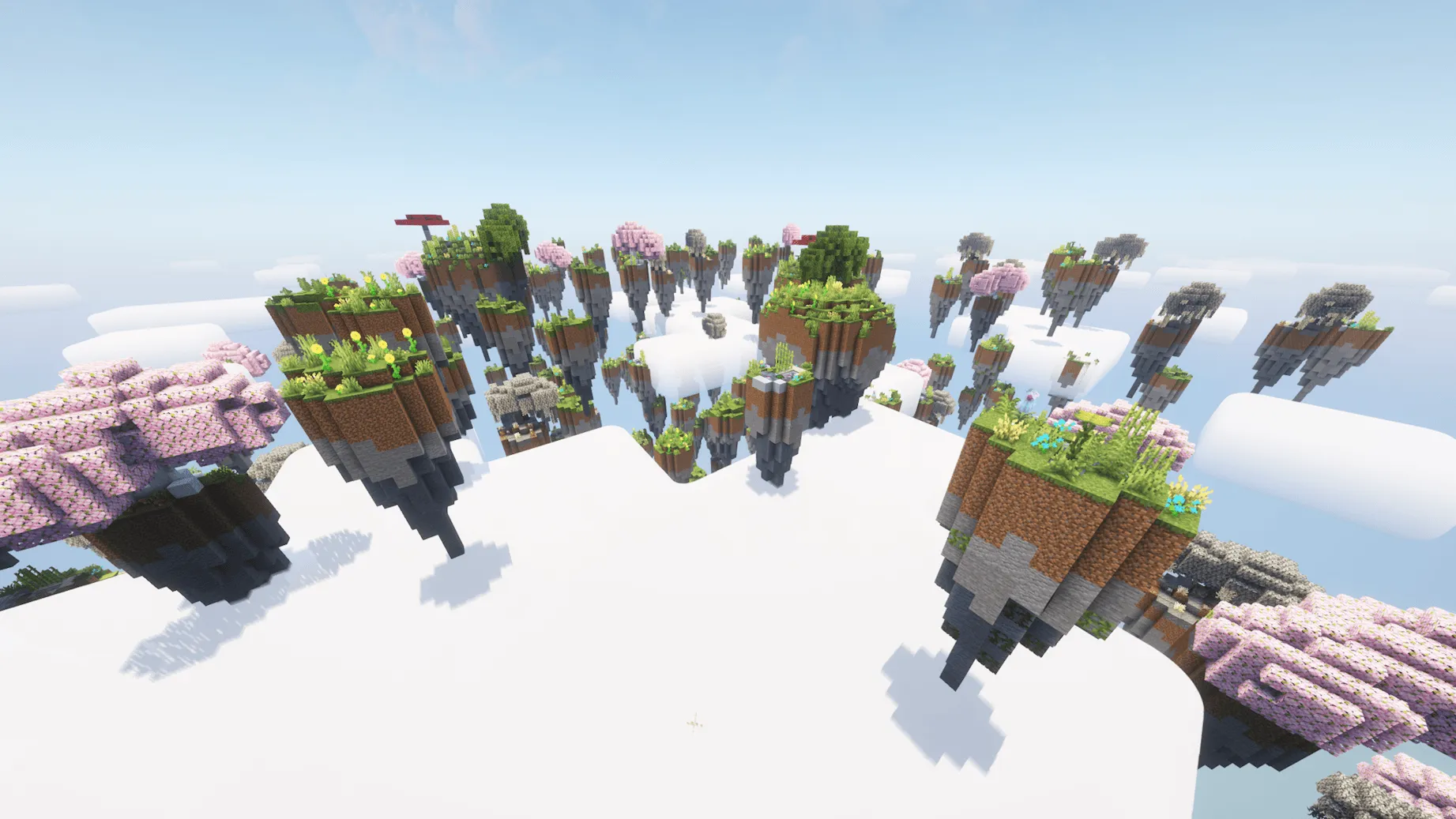 Beyond The Clouds — скриншот 1 (Моды, Minecraft)