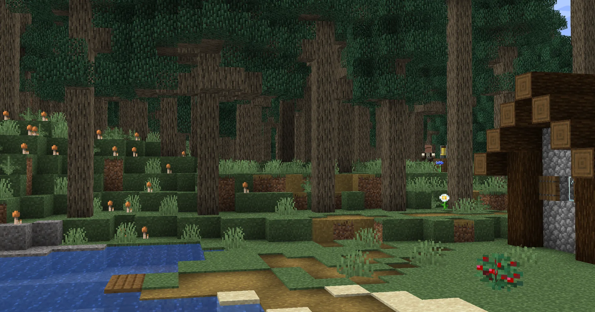 Dynamic Trees in BlueMap — скриншот 2 (Текстуры, Minecraft)