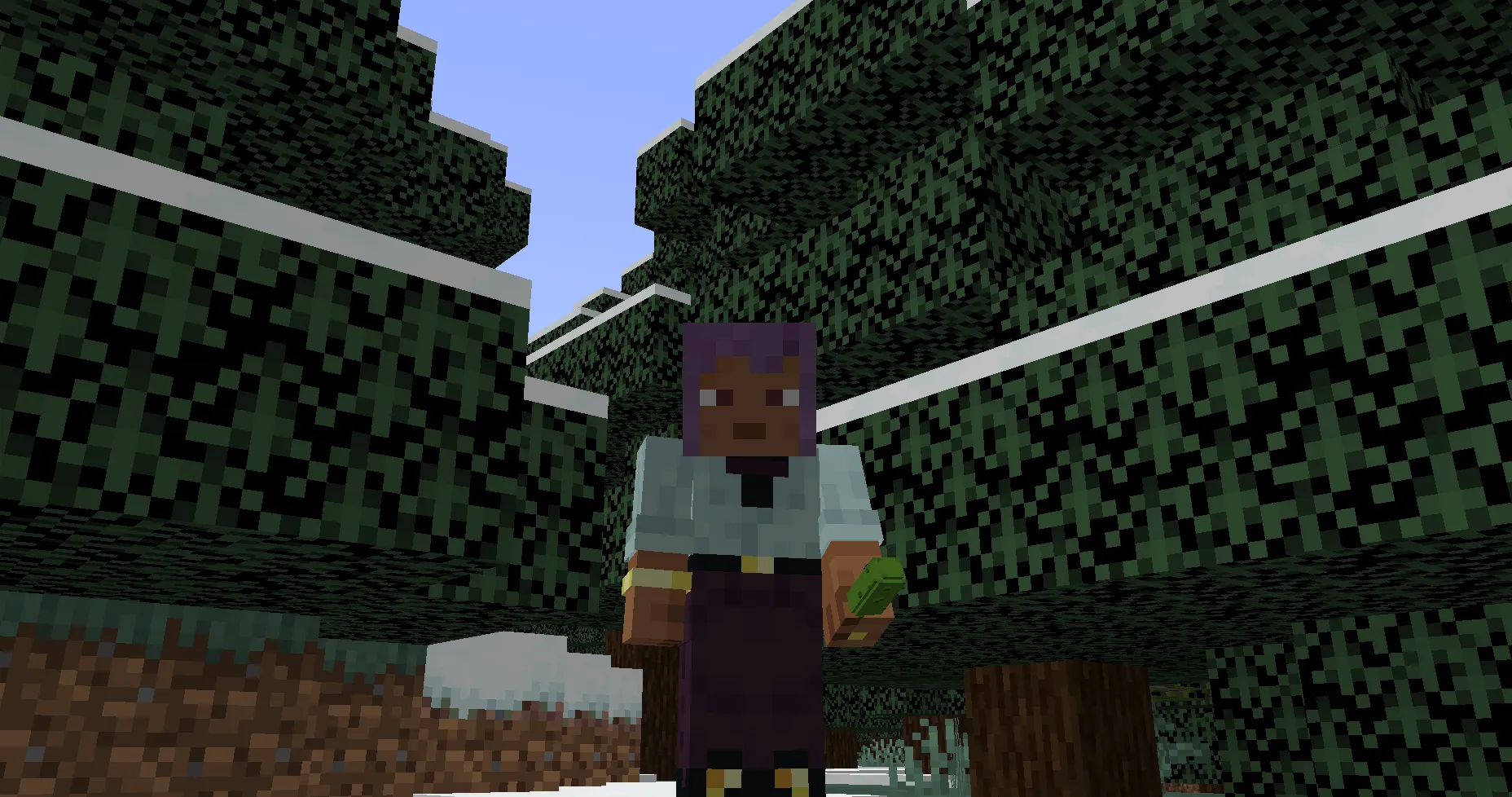 Pickle Rick, Моды, Minecraft