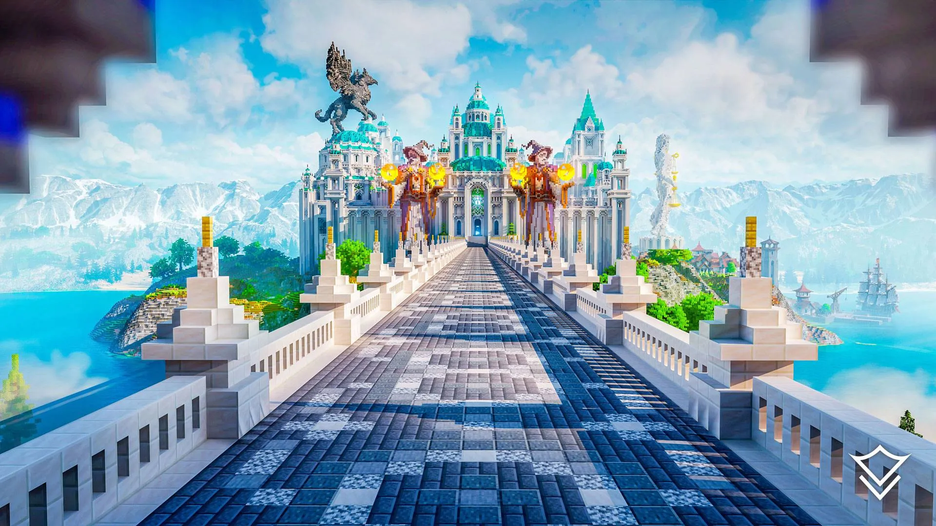 [FREEBIE!] ERYNDOR - Fantasy Island Kingdom | Map by Varuna, Карты, Minecraft