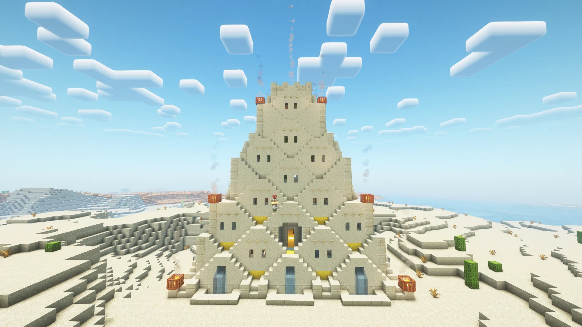 Desert Village Temple, Моды, Minecraft