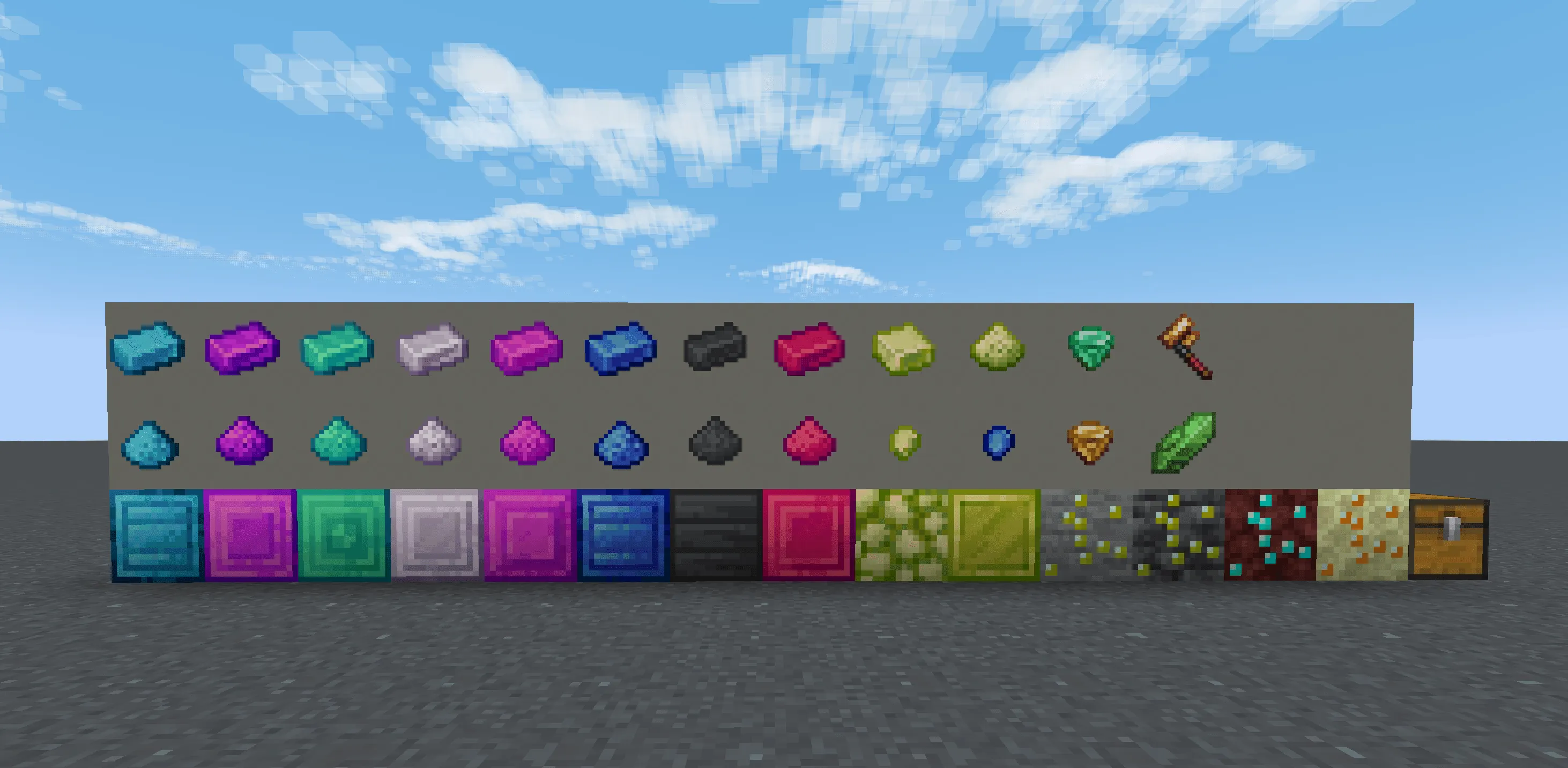Create-Style Extreme Reactors, Текстуры, Minecraft